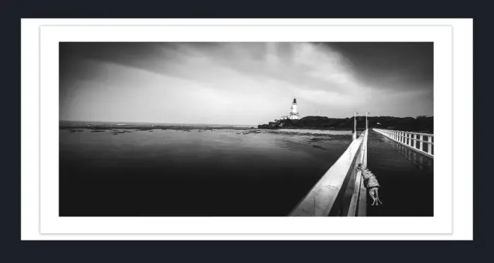 20.28-2.-34-WATERSCAPES-JETTY-FORESHORE-Black-and-White-Photo-Point-Losdale-2-2015