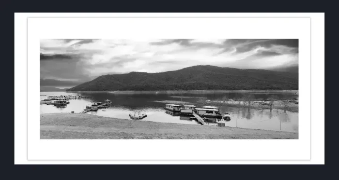 20.28-3.-12-WATERSCAPES-LAKE-HOUSE-Black-and-White-Photo-L1029217-18-Jerusalem-Creek-VIC-2015