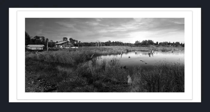 20.28-3.-3-WATERSCAPES-LAKE-HOUSE-Black-and-White-Photo-L1024367-68-Chiloe-2015
