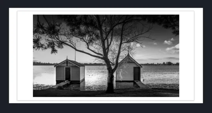 28-1-11-BOAT-HOUSE-PHOTOGRAPHY-Black-and-White-Photo-L1017194-96-Wendouree-Lake-Ballarat-2019