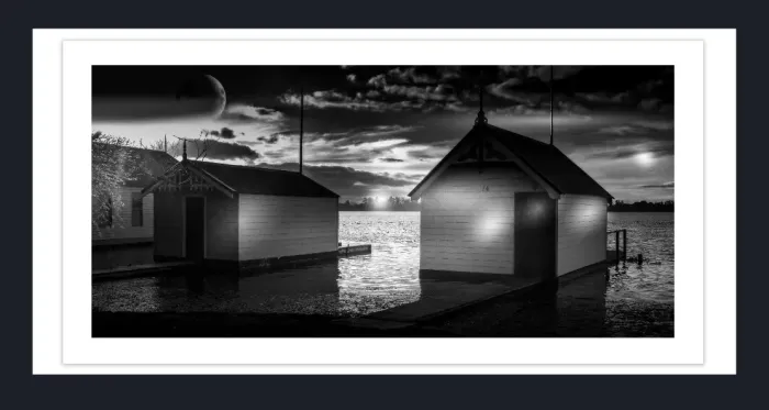 28-1-12-BOAT-HOUSE-PHOTOGRAPHY-Black-and-White-Photo-L1017198-Wendouree-Lake-Ballarat-2019