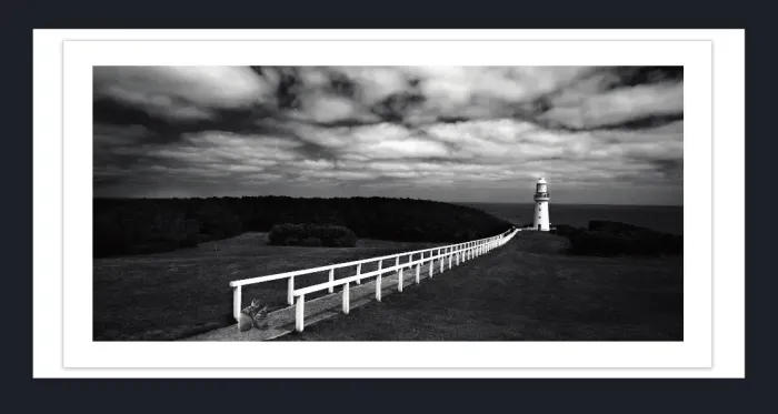 20.28-4.-8-WATERSCAPES-LIGHT-HOUSE-Black-and-White-Photo-L1031063-Cape-Otways-VIC-2015