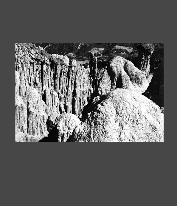 1.6-3-14-ORIENTATION-Black-and-White-Photographs-MIXEDMK3brown-ROCK-FORMATIONS-Moon-valley-Boliva-South-America-L1025459-2015