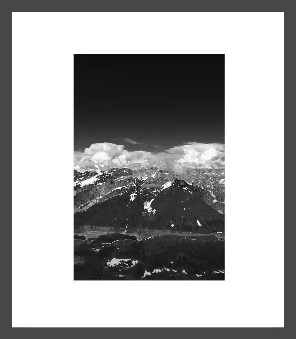 1.6-4-5-ORIENTATION-Black-and-White-Photographs-MIXEDMK4-Aerial-McKinley-Alaska-USA-L1003573-2016-