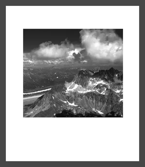 1.6-4-6-ORIENTATION-Black-and-White-Photographs-MIXEDMK4-Aerial-McKinley-Alaska-USA-L1003542-2016-