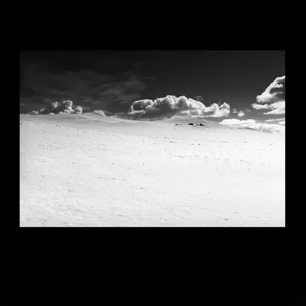 1.6-6Z-ORIENTATION-Black-and-White-Photographs-4x3-MKBlue-MINIMALISTIC-SNOWSCAPESl-McKinley-Alaska-USA-L1006488-2016