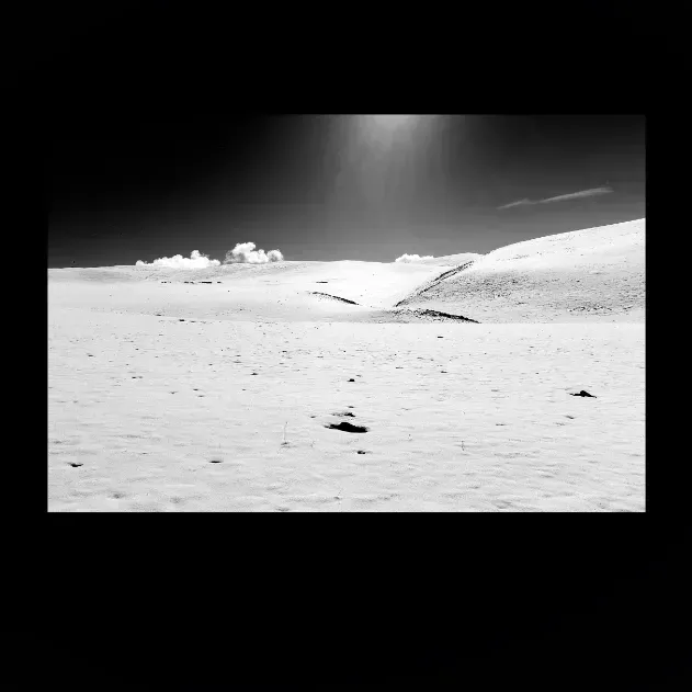 1.6-6f-ORIENTATION-Black-and-White-Photographs-4x3-MKBlue-MINIMALISTIC-SNOWSCAPESl-McKinley-Alaska-USA-L1006504-2016