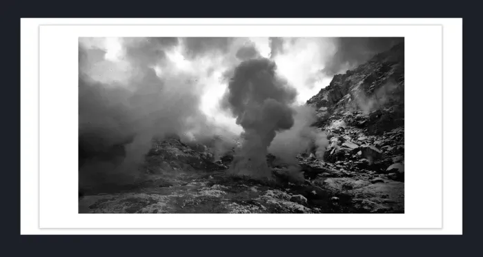 14A.13-VOLCANO-Black-and-White-Photographs-PANORAMA-3-9.8-X-21-Japan-L10111689-90-2018