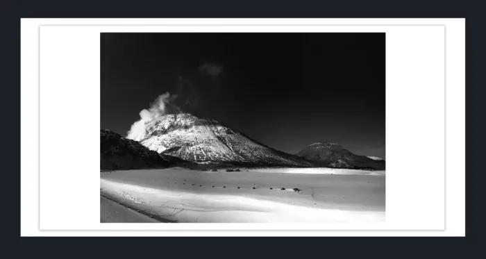 14A.4-VOLCANO-Black-and-White-Photographs-PANORAMA-3-9.8-X-21-Japan-4-2018