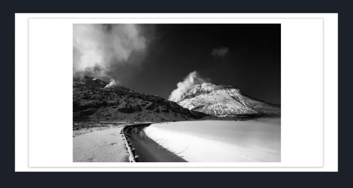 14A.5-VOLCANO-Black-and-White-Photographs-PANORAMA-3-9.8-X-21-Japan-L10111633-38-2018