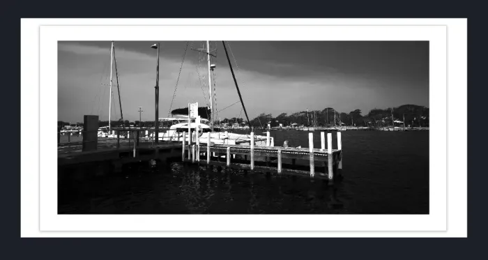 28-5-103-FINE-ART-BOAT-PHOTOGRAPHY-Black-and-White-Photo-L1018462-Fishermans-wharf-Paynesville-2019