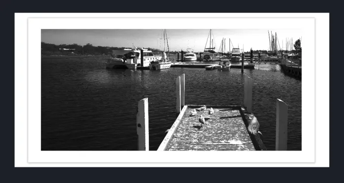 28-5-105-FINE-ART-BOAT-PHOTOGRAPHY-Black-and-White-Photo-L1018470-Fishermans-wharf-Paynesville-2019