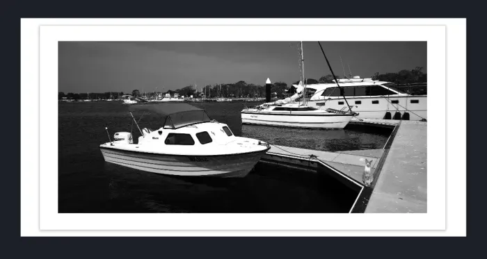 28-5-111-FINE-ART-BOAT-PHOTOGRAPHY-Black-and-White-Photo-L1018504-Fishermans-wharf-Paynesville-2019