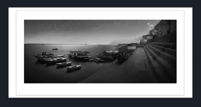28-5-20-FINE-ART-BOAT-PHOTOGRAPHY-Black-and-White-Photo-Varanasi-India-L008590-94-2018