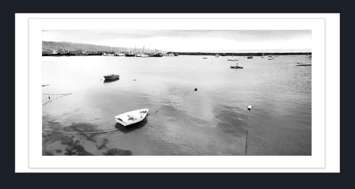 28-5-79-FINE-ART-BOAT-PHOTOGRAPHY-Black-and-White-Photo-Apollo-Bay-Harbour-6-VIC-2015