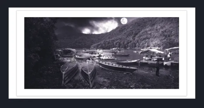 28-5-9-FINE-ART-BOAT-PHOTOGRAPHY-Black-and-White-Photo-Pokhara-Nepal-L1014011-2018