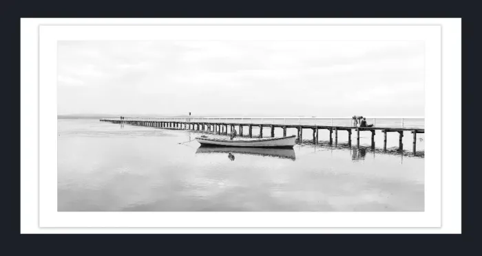 28-5-95-FINE-ART-BOAT-PHOTOGRAPHY-Black-and-White-Photo-L1031552-Soldiers-beach-NSW-2017