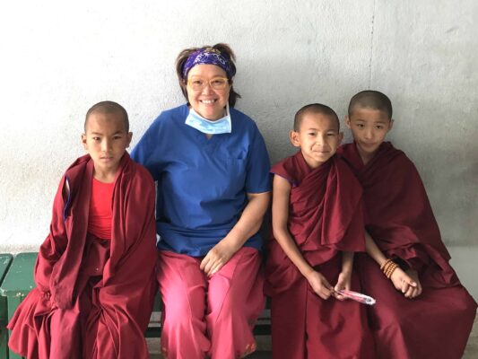 Dental Volunteering work in Kopan Monastery Kathmandu