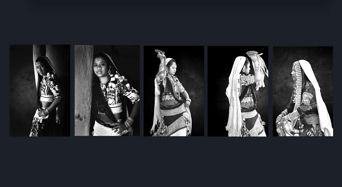 Black and White Fine Art Cultural Portrait Photography For Sale by Cosmetic Dentist in Melbourne Dr Zenaidy Castro