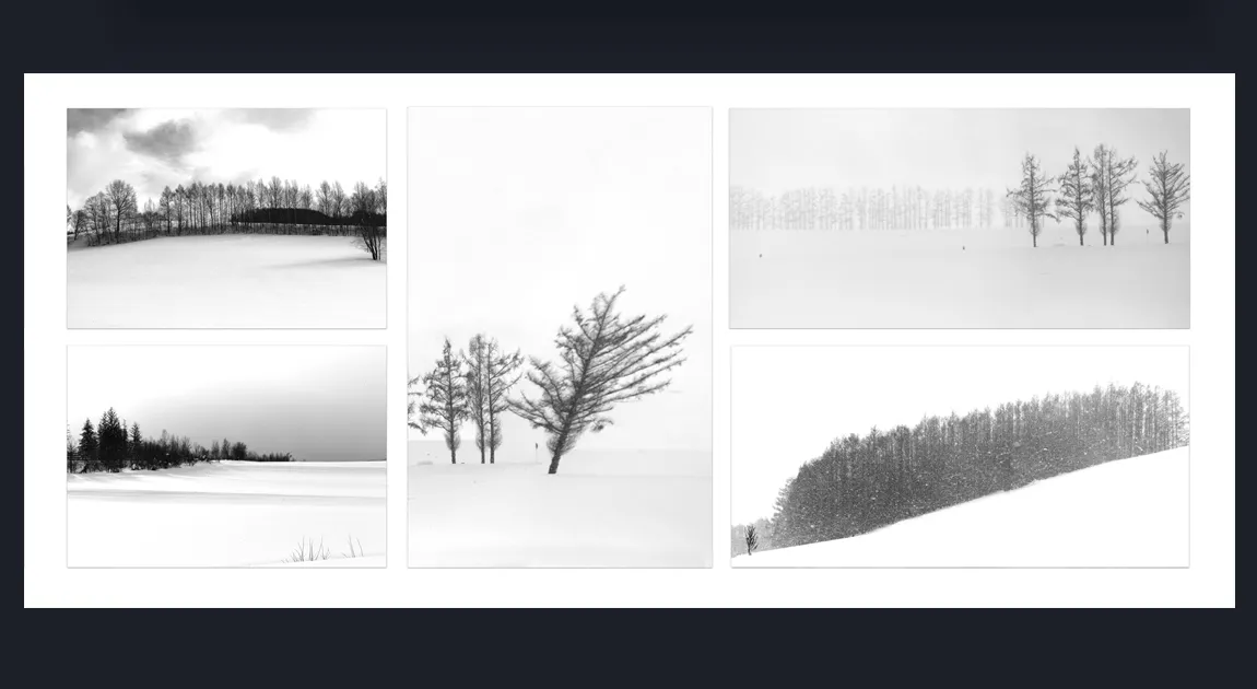 Premium Black and White Fine Art Landscape Photography For Sale