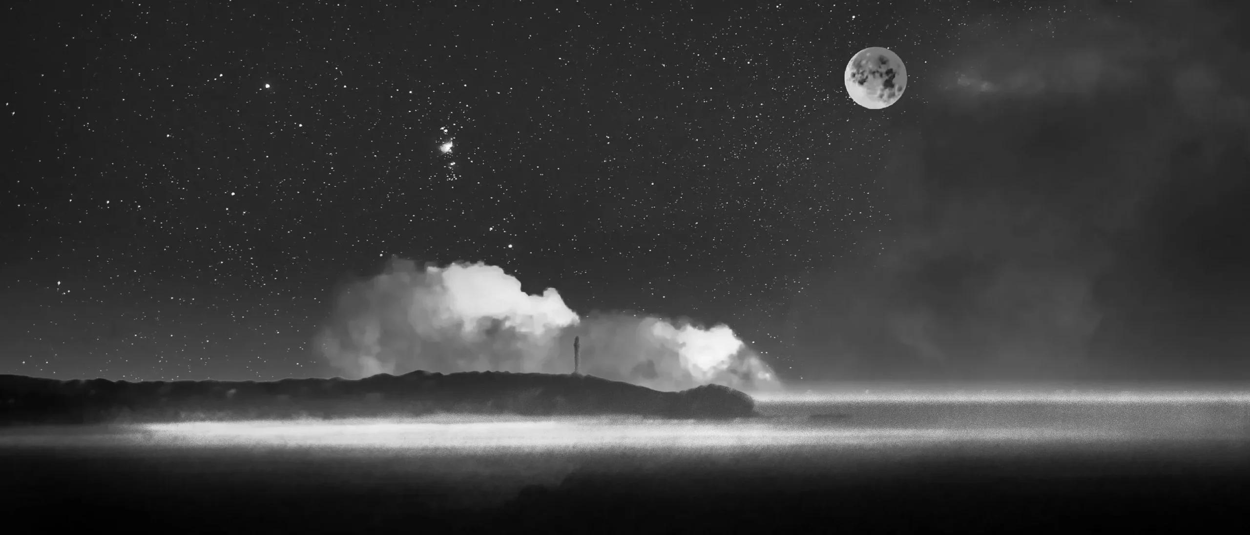 Minimalistic Landscapes Photos-Black and White Minimalism Photos for sale